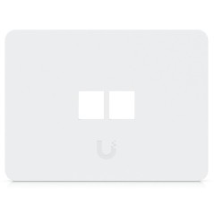 Ubiquiti Universal keystone wall plate - UACC-WP-KEYSTONE-H-2P